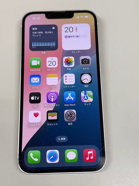 �ڥ�Х���BOX������89%SIM�ե꡼ iPhone14 128GB �������饤��