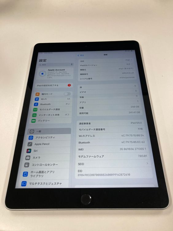 Apple iPad ��9���� Wi-Fi + Cellular 256GB ����С� ������