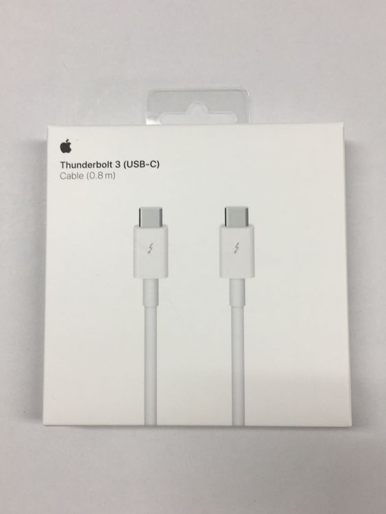 ���åץ������� Thunderbolt 3��USB-C�˥����֥��0.8 m��MQ4H2FE/A