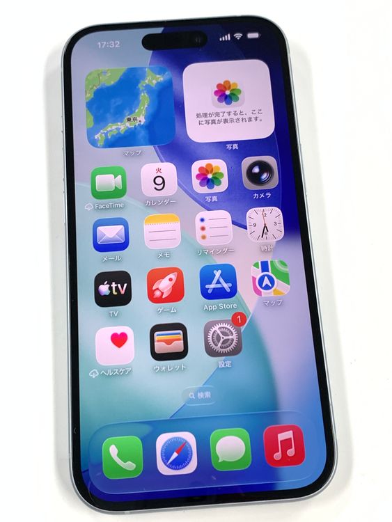 �ڥ�Х���BOX�� ����84%SIM�ե꡼ iPhone15 128GB �֥롼