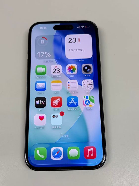 �ڥ�Х���BOX������ ����87%SIM�ե꡼ iPhone15 128GB �֥�å�