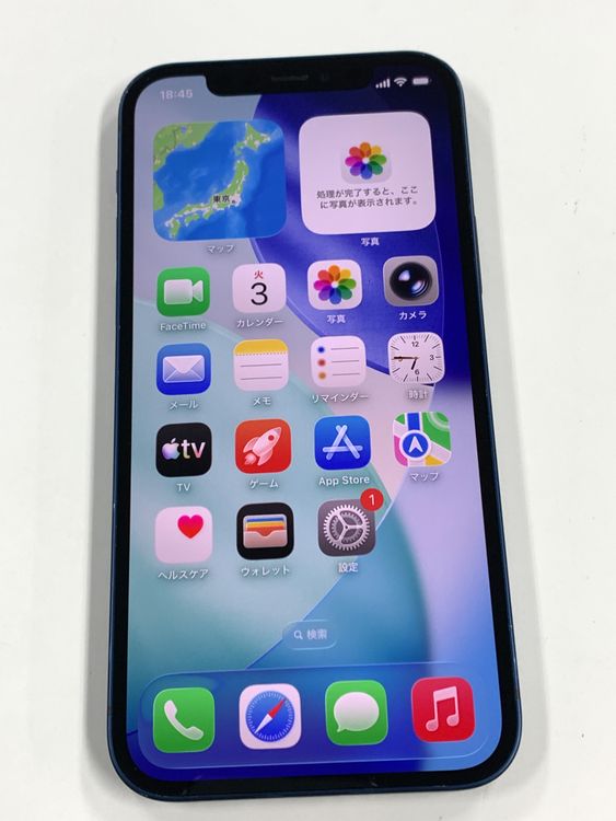 ����100% SIM�ե꡼ iPhone12 128GB �֥롼