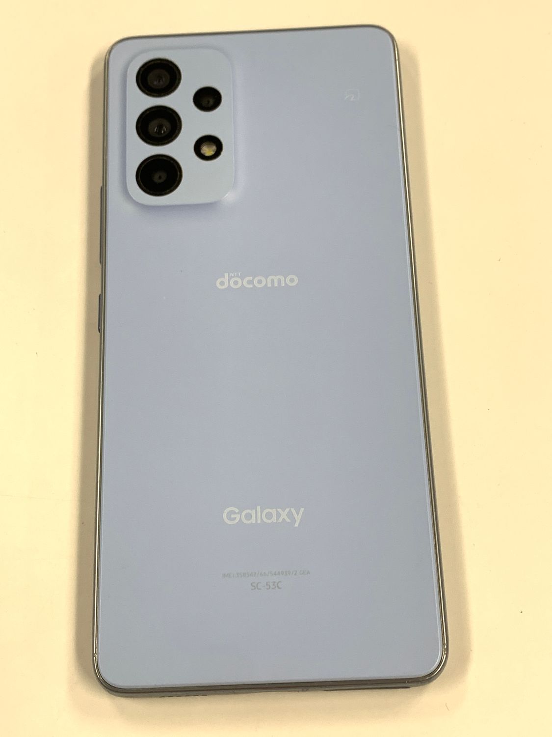 ムスビー｜ジャンク docomo Galaxy A53 5G SC-53C オーサムブルー