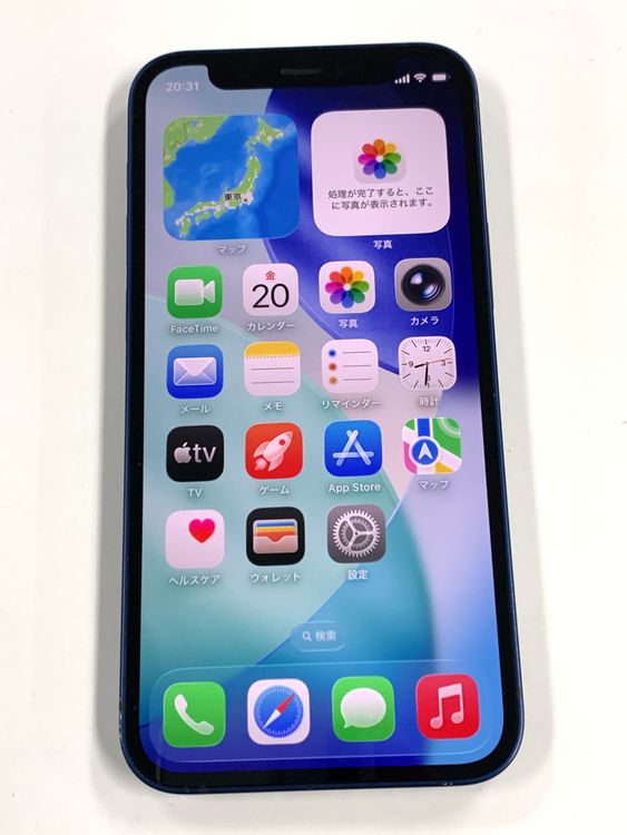 �ڥ�Х���BOX�� ����85%SIM�ե꡼ iPhone12mini 128GB �֥롼