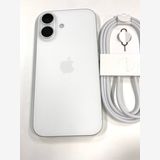 �ڥ�Х���BOX������100%SIM�ե꡼ iPhone16 128GB �ۥ磻��