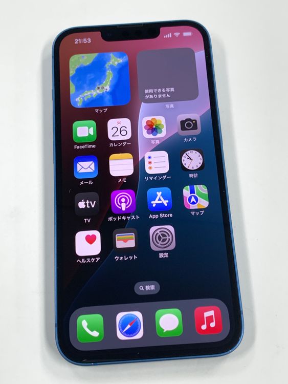 �ڥ�Х���BOX������89% SIM�ե꡼ iPhone13 128GB �֥롼