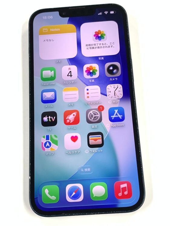 �ڥ�Х���BOX�� ����82% SIM�ե꡼ iPhone 14  128GB �ߥåɥʥ���