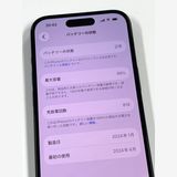 �ڥ�Х���BOX�� ����89%SIM�ե꡼ iPhone15 128GB �֥�å�