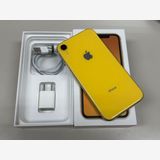 【モバイルBOX】美品 電池78%SIMフリー iPhoneXR 128GB イエロー
