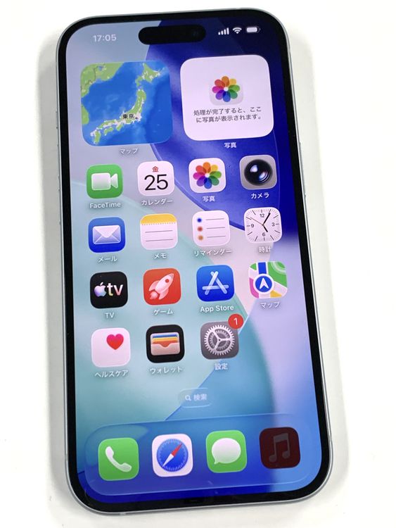 ����Ʊ�͡��Хåƥ꡼90% SIM�ե꡼ iPhone15 128GB���֥롼