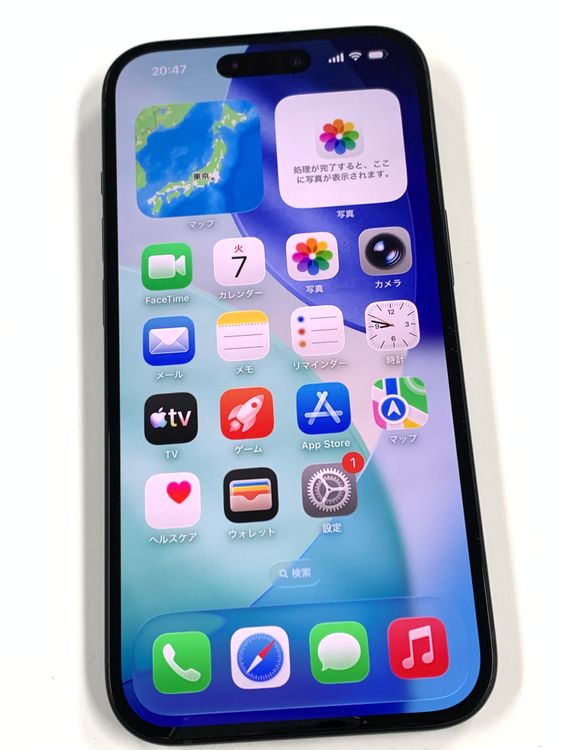 �ڥ�Х���BOX������ ����93%SIM�ե꡼ iPhone15  256GB �֥�å�