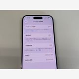 ����86%SIM�ե꡼ iPhone15 Pro 128GB �ۥ磻�ȥ����˥���