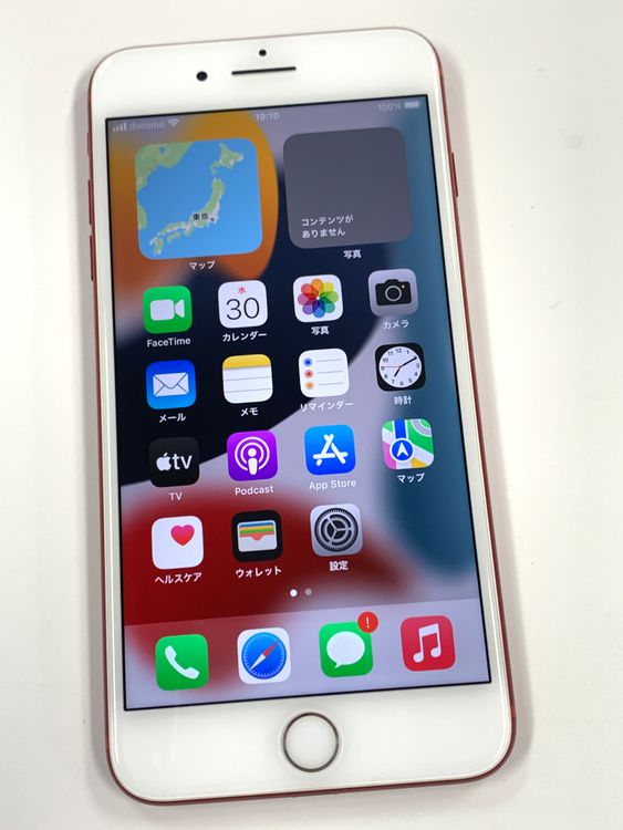 ڥХBOX100 SIMե꡼ iPhone7 Plus  128GB Red