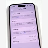 ����Ʊ�͡��Хåƥ꡼91% SIM�ե꡼ iPhone15 128GB���ԥ�