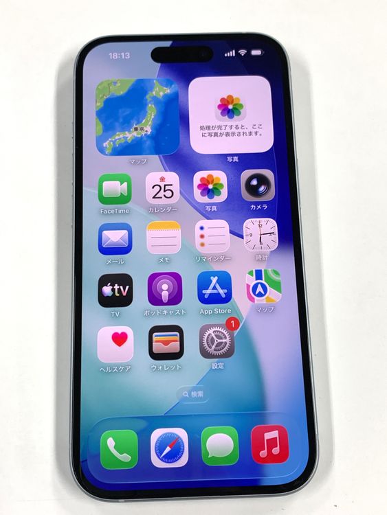 ����Ʊ�͡��Хåƥ꡼99% SIM�ե꡼ iPhone15 128GB���֥롼