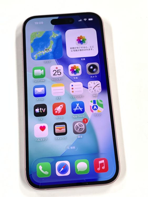 �����ʡ��Хåƥ꡼91% SIM�ե꡼ iPhone15 128GB���ԥ�