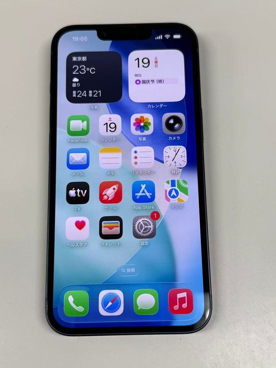 ����Ʊ���� ����100%SIM�ե꡼ iPhone14 128GB���ߥåɥʥ���