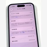 ���ʡ��Хåƥ꡼99% SIM�ե꡼ iPhone15 128GB���֥롼