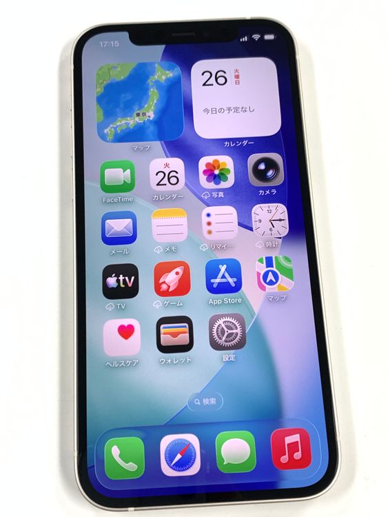 �ڥ�Х���BOX������ ����90%SIM�ե꡼ iPhone12 64GB �ۥ磻��