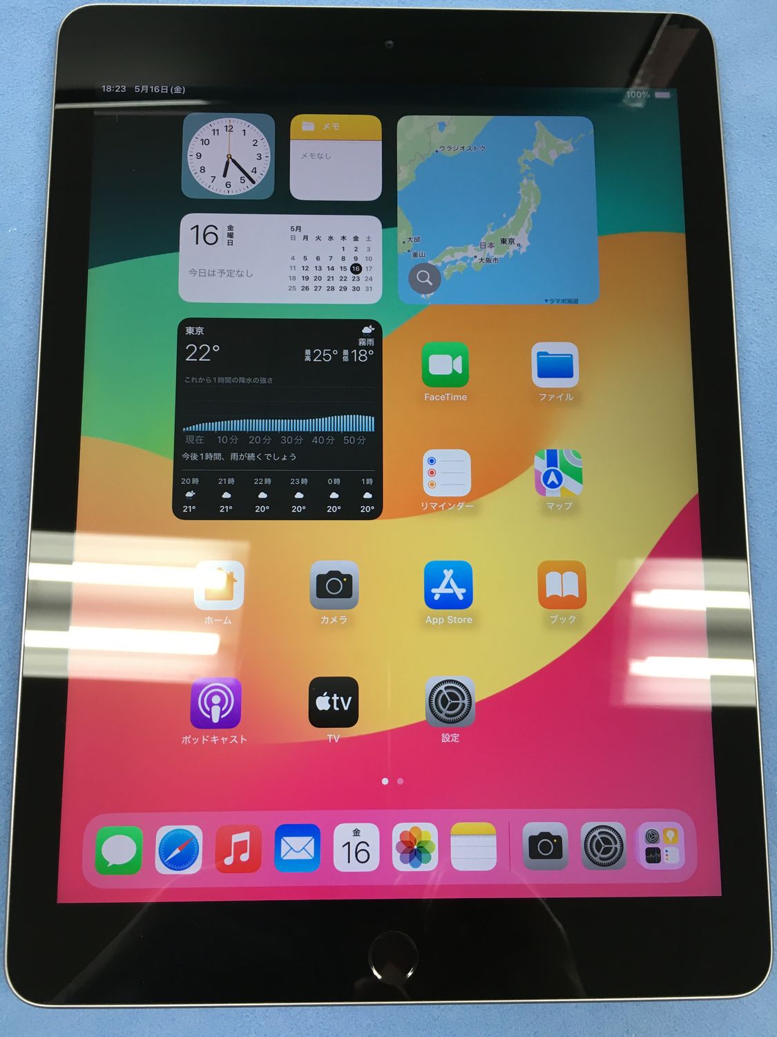 Ipad6 128GBWifi+Cellular SIMフリーバッテリー100％ Amazon.co.jp