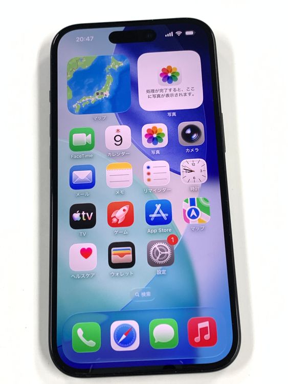 �ڥ�Х���BOX�� ����89%SIM�ե꡼ iPhone15 128GB �֥�å�