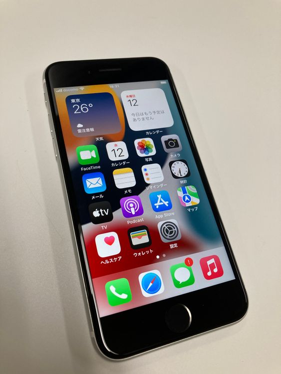 ����Ʊ���� ����85% SIM�ե꡼ iPhoneSE(�裲����) 64GB  �ۥ磻��