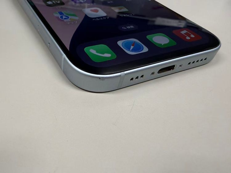 ���ʡ��Хåƥ꡼90%SIM�ե꡼ iPhone15 128GB���֥롼