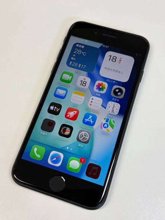 �ڥ�Х���BOX�� ������ ����89%SIM�ե꡼ iPhone SE(��2����) 128GB