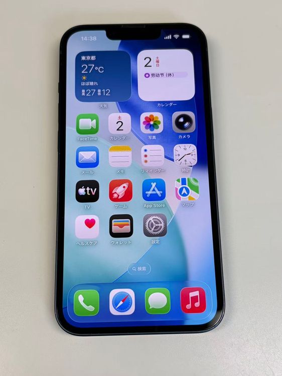 �ڥ�Х���BOX������ ����89%SIM�ե꡼ iPhone13 256GB �ߥåɥʥ���