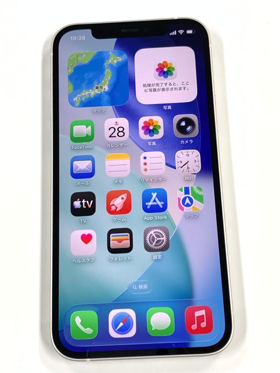 �ڥ�Х���BOX������89% SIM�ե꡼ iPhone12 64GB �ۥ磻��