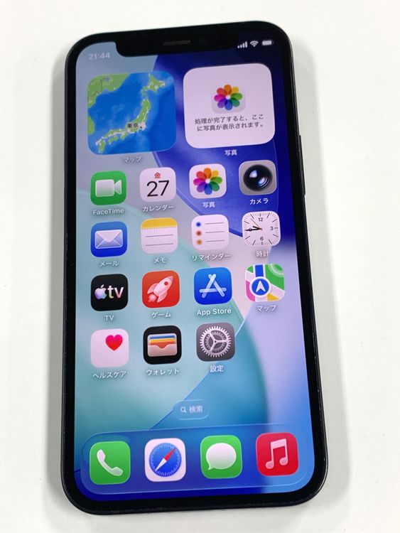 �ڥ�Х���BOX������87% SIM�ե꡼ iPhone12mini 128GB �֥�å�