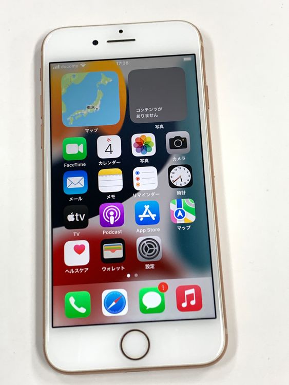 ����100% SIM�ե꡼ iPhone8 64GB Gold