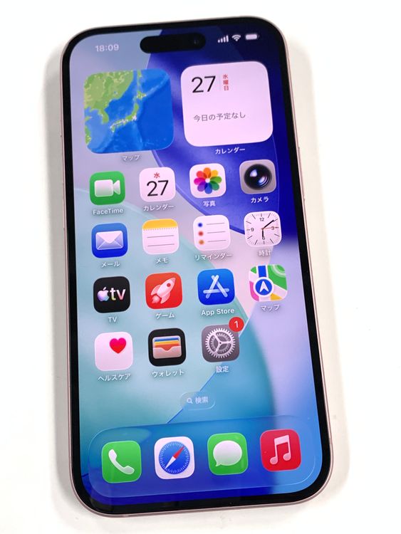 �ڥ�Х���BOX������ ����96%SIM�ե꡼ iPhone15 256GB �ԥ�