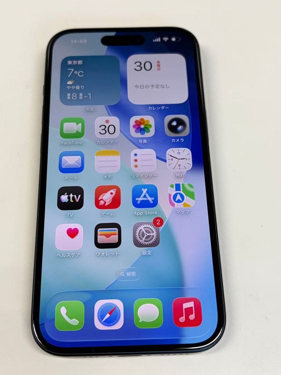 ���� ����86%SIM�ե꡼iPhone15 128GB �֥�å�