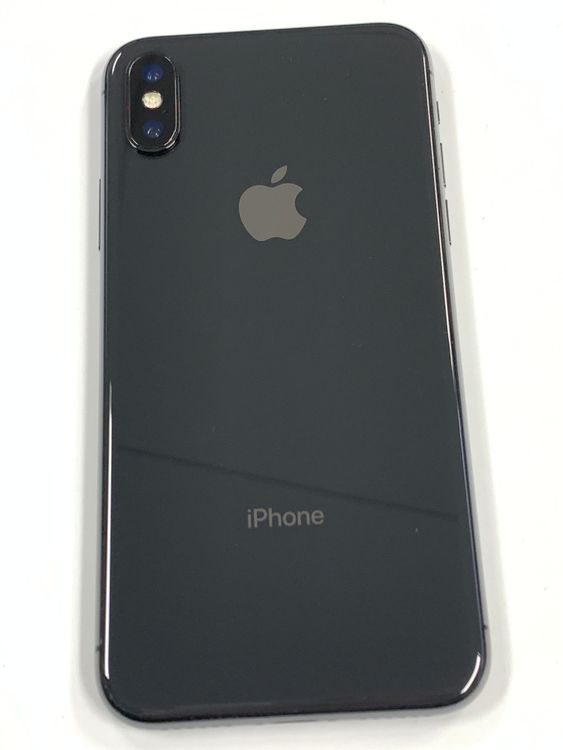 �ڥ�Х���BOX�۶����� ����100% SIM�ե꡼ iPhoneX 256GB SpaceGray