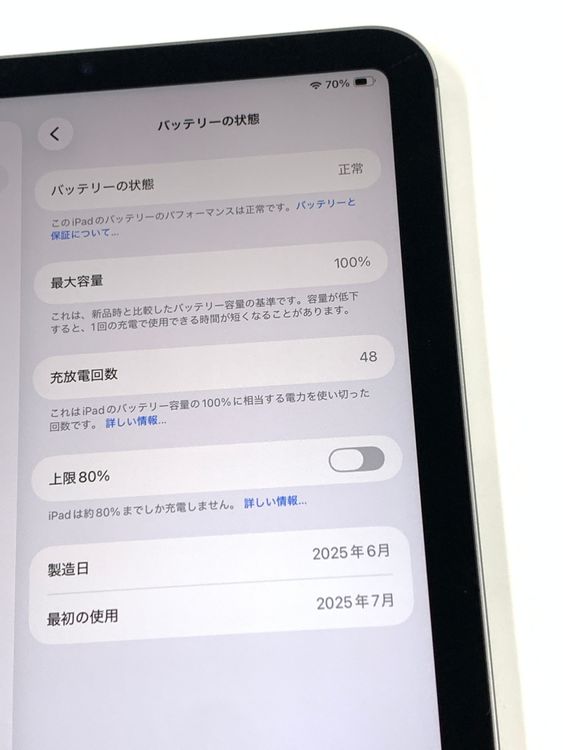 ���ʡ�����100�� SIM�ե꡼iPad mini(A17 Pro) Cellular 128GB