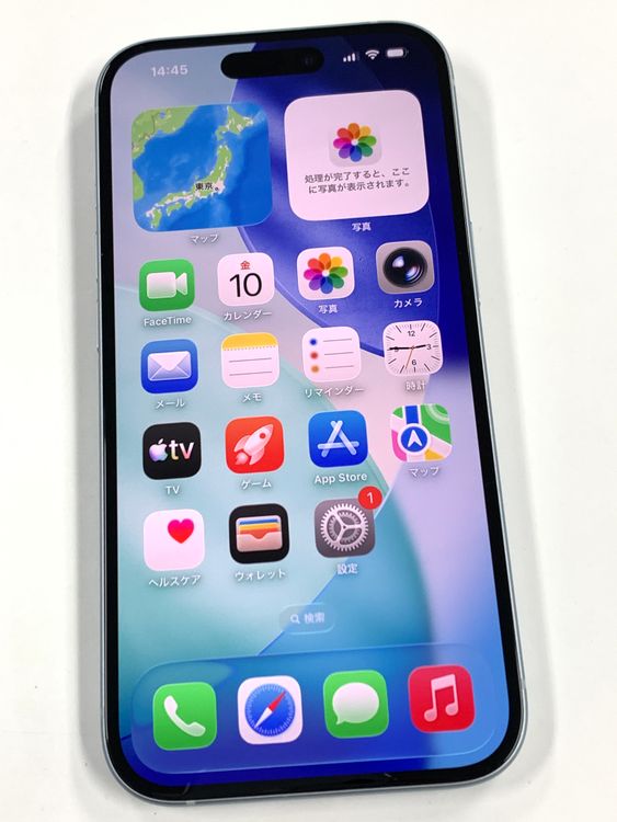 �ڥ�Х���BOX�� ����89%SIM�ե꡼ iPhone15 128GB �֥롼