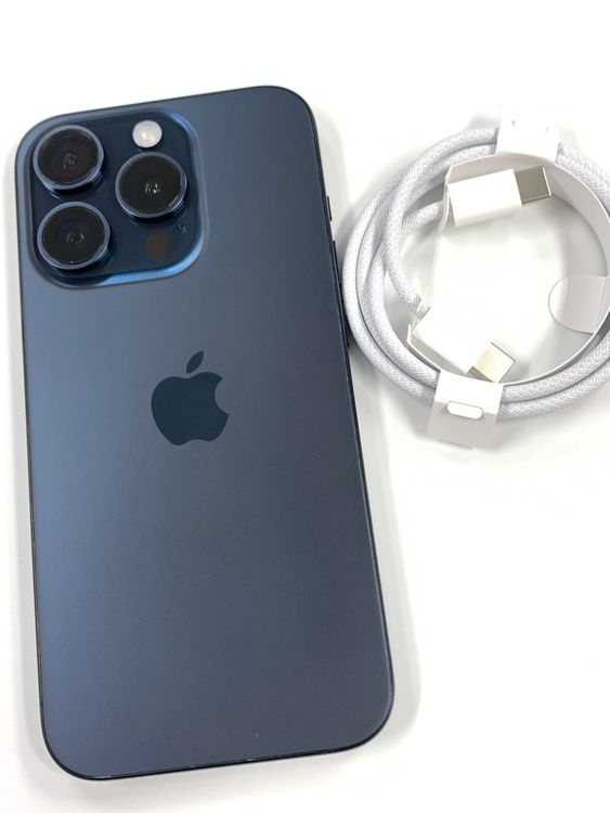 ڥХBOX100%SIMե꡼ iPhone15 Pro 128GB ֥롼˥