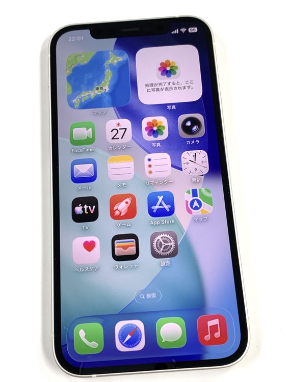 �ڥ�Х���BOX������ ����86%SIM�ե꡼ iPhone12 128GB �ۥ磻��