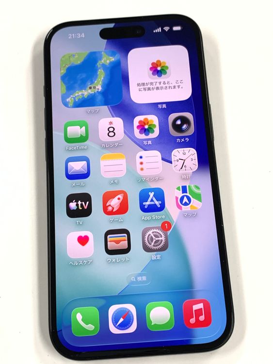 �ڥ�Х���BOX�� ����87%SIM�ե꡼ iPhone15 128GB �֥�å�