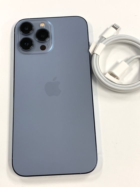 ڥХBOX86% SIMե꡼ iPhone13 Pro Max 256GB Blue