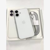 �ڥ�Х���BOX������ ����85%SIM�ե꡼ iPhone16 128GB �ۥ磻��