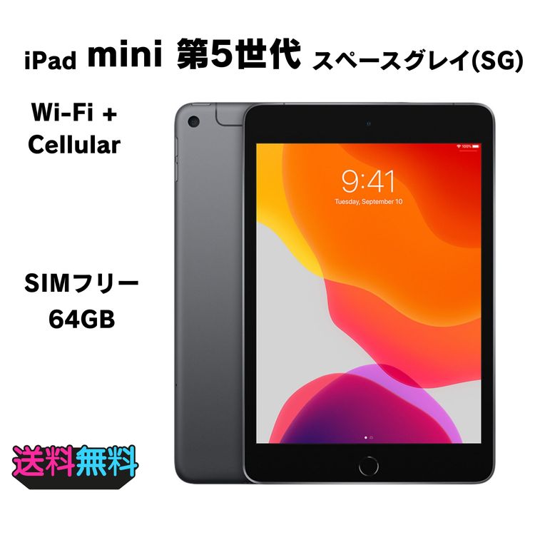 ڥХBOX81  SIMե꡼ Apple iPad mini 5 64GB