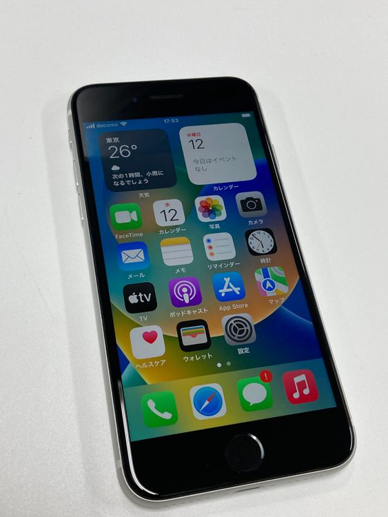 ������  ����87% SIM�ե꡼ iPhoneSE(�裲����) 64GB  �ۥ磻��