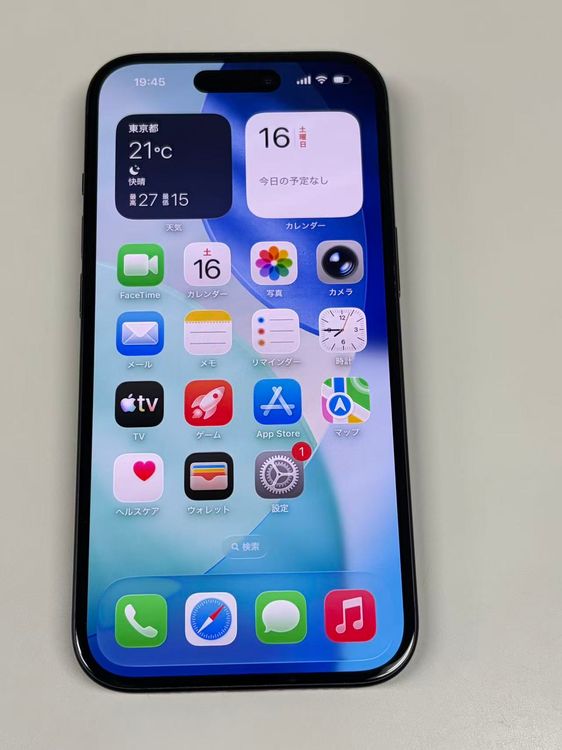 �ڥ�Х���BOX������ ����94%SIM�ե꡼ iPhone15 128GB �֥�å�