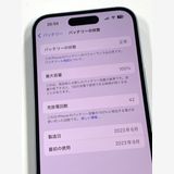 ڥХBOX 100%SIMե꡼ iPhone15 128GB ֥롼