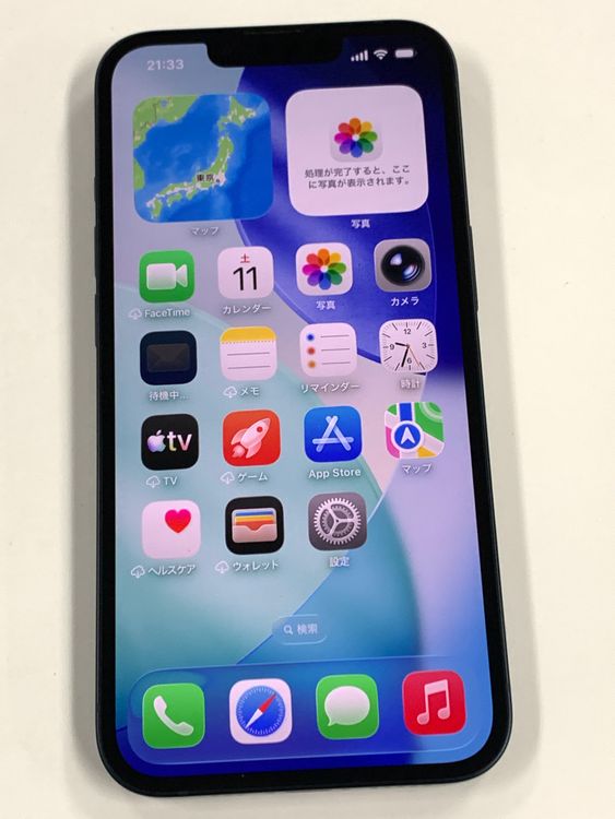 �ڥ�Х���BOX�� ���� ����100%SIM�ե꡼iPhone 13 128GB �ߥåȥʥ���