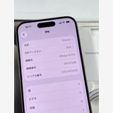 ����Ʊ�� �Хåƥ꡼91%SIM�ե꡼ iPhone15 Pro 256GB �ʥ����� &