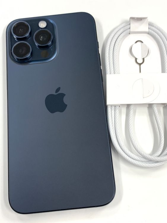 �ڥ�Х���BOX�� ����92��SIM�ե꡼ iPhone15 Pro Max 256GB �֥롼