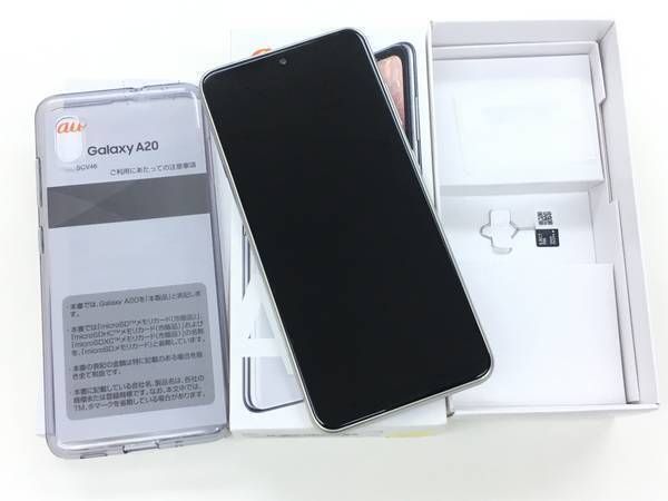 ムスビー｜【モバイルBOX】新品同様 SIMロック解除済 au Galaxy A20 